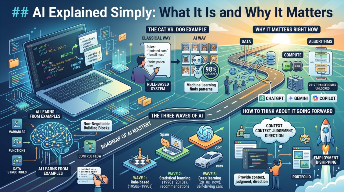 AI Explained Simply: What It Is and Why It Matters
