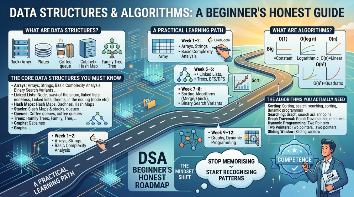 Data Structures & Algorithms: A Beginner's Honest Guide